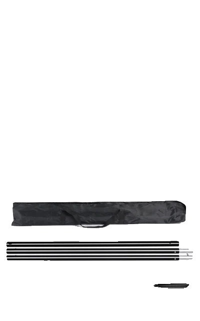 Fotografi baggrundsstativ, justerbart støttesystem, kompatibilitet med non-woven muslin.