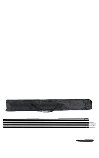 Fotografi baggrundsstativ, justerbart støttesystem, kompatibilitet med non-woven muslin.