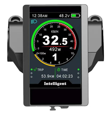 BAFANG Display DP C18, Kompatibel med BAFANG Midtmonterede Motorer, 36V 48V 52V Understøttelse
