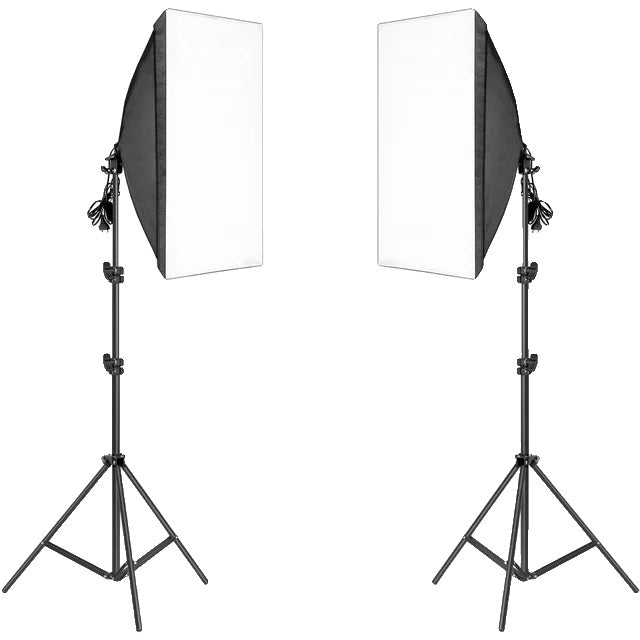 Fotografi Softbox Belysningskits, Professionelt Kontinuerligt Lys System, Fotostudie