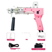 Tufting Gun Sæt, Elektrisk Tufting Pistol, 7 – 21mm Tufting Pistol