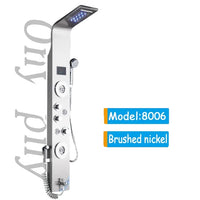 Brusepanel, LED-regnvejr, vandfaldsbruser