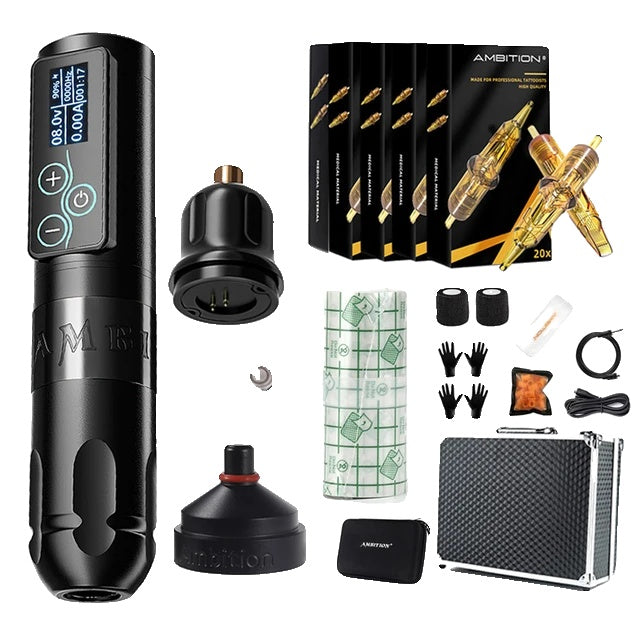 Tatoveringsmaskine Pen, Bærbar, Trådløs