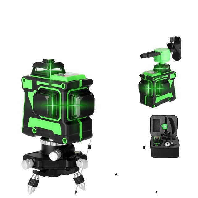 Laser Niveau, 16 Linjer, USB Genopladelig