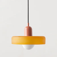 KristallLicht™ metal-glass pendant light 11