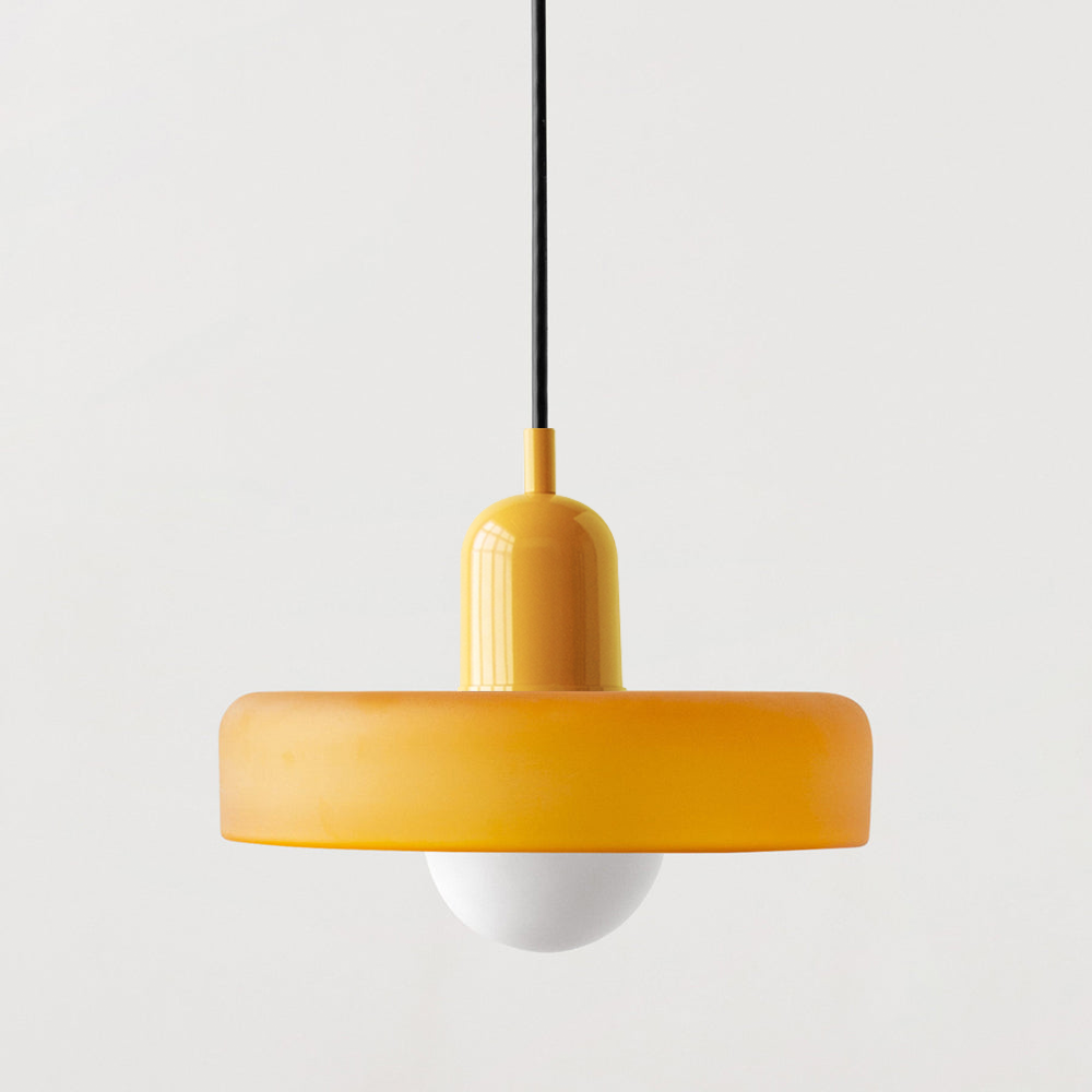 KristallLicht™ metal-glass pendant light 26