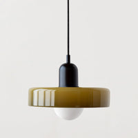 KristallLicht™ metal-glass pendant light 8