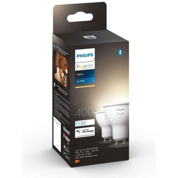 Philips Hue Witte LED-lampen verbonden GU10 - Bluetooth-compatibel - Verpakking van 2