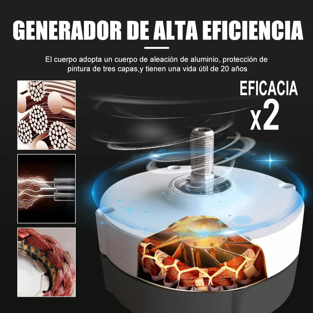 Vindmølle, Hurtig Levering, Solcelle Opladningskontrol