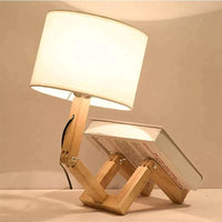 Stickman™ - Wooden Stickman Woden Lamp 4