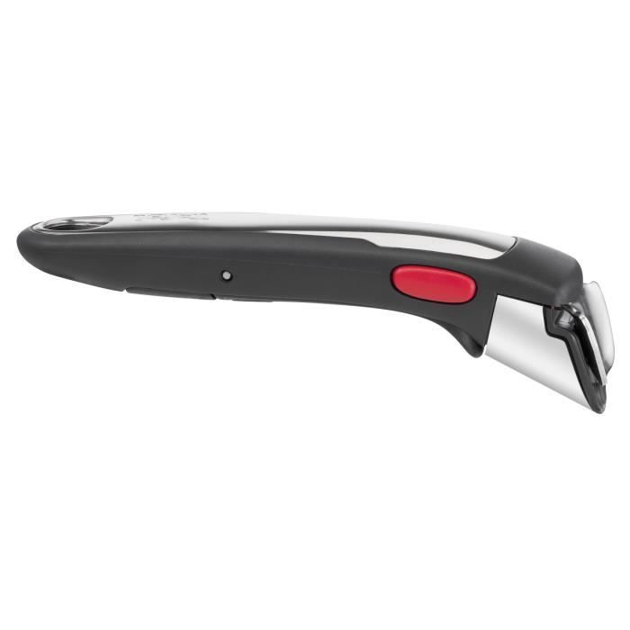 Tefal L9863202 Ingenio Zwarte afneembare handgreep en premium chroom
