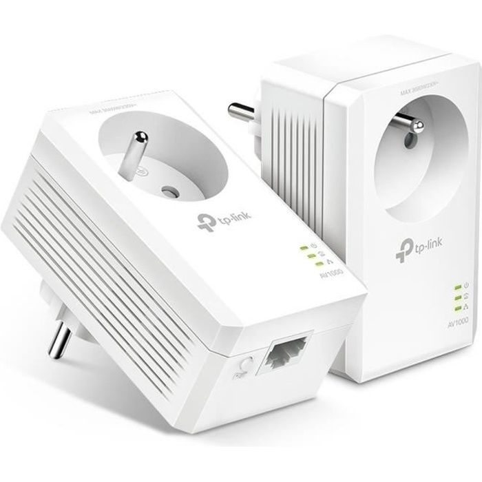 TP-Link AV1000 PLC KIT met AC Passthrough