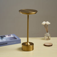 Wireless LED table lamp made of galvanized metal | MEGA offer 50% OFF 0