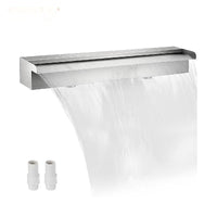 Pool Springvand, Rustfrit Stål, Vandfaldseffekt, Nem Installation