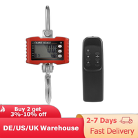 Kranvægt, 1000 kg kapacitet, trådløs fjernbetjening