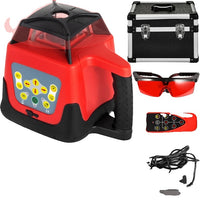 Rotary Laser Level Kit, 360° Scanning, 500M Range