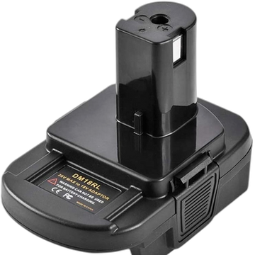 RYOBI 18V batterikonverteradapter - Dewalt/Milwaukee 20V Li-Ion Con