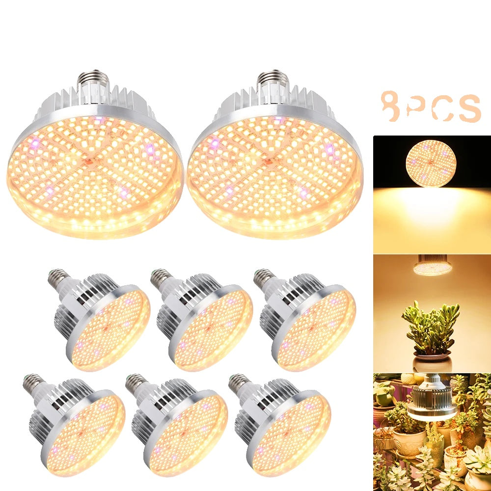 LED Grow Light Bulbs, Full Spectrum, Indoor Plant Growing