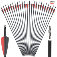 Carbon Arrows, 30 Inch, 500 Spine