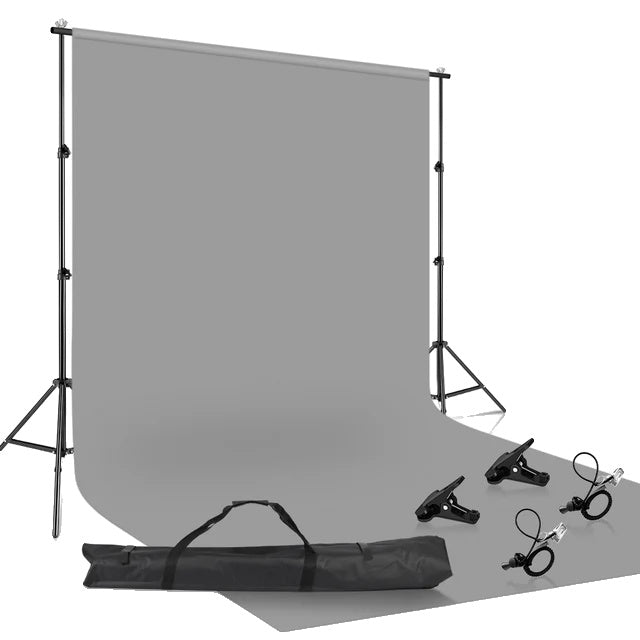 Photography Background Stand, Telescopic Crossbar, Carrying Bag