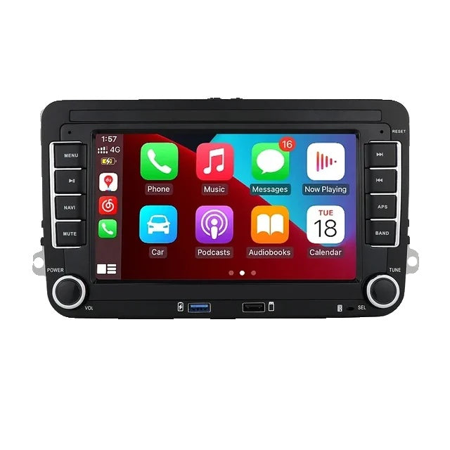 Carplay Android 12, Multimedieafspiller, GPS Navigation