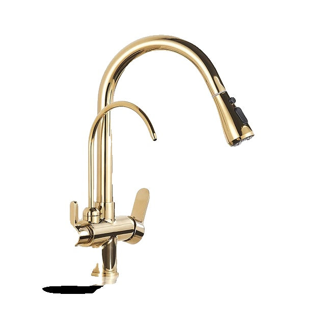 Kitchen Faucet, Touch Sensor, Pull Out