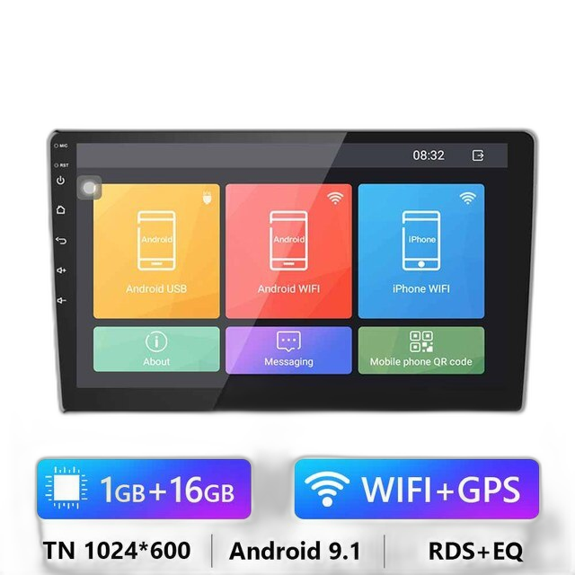 7/9/10.1 2Din Android bilradio - 8G 128G multimedievideoafspiller