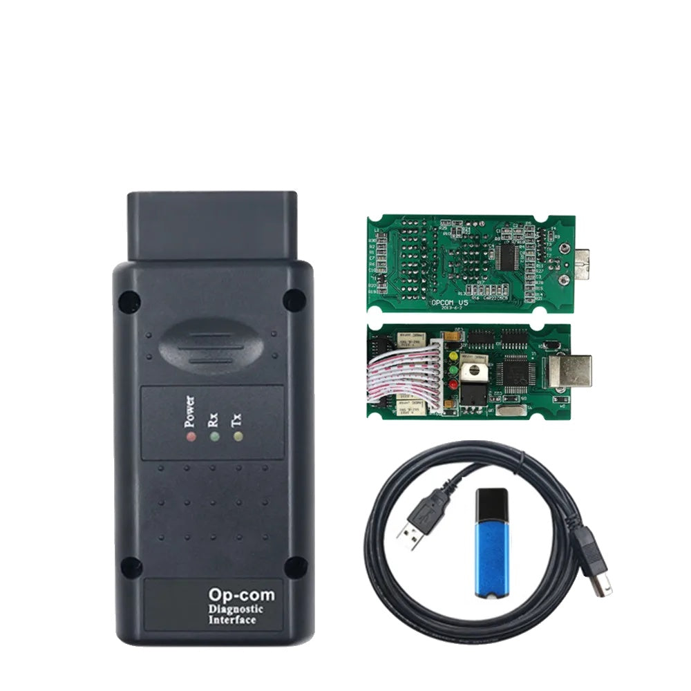 Opcom V195, OBD 2 Code Reader, Opel Cars Diagnostic Tool