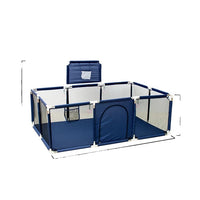 Baby Playpen, Solid Color, Safety Game Barriers