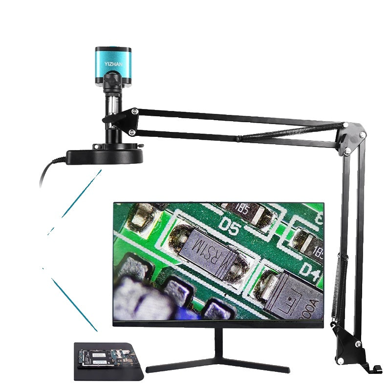 C Mount-objektiv, justerbar monokular, 4K 48MP/13MP HDMI USB industrielt videokamera