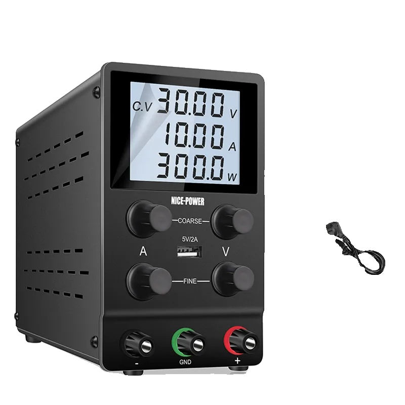 Laboratory DC Power Supply, Adjustable Voltage, Current Regulator