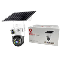 Solar Wireless Surveillance Camera, 4K Resolution, PIR Human Detection