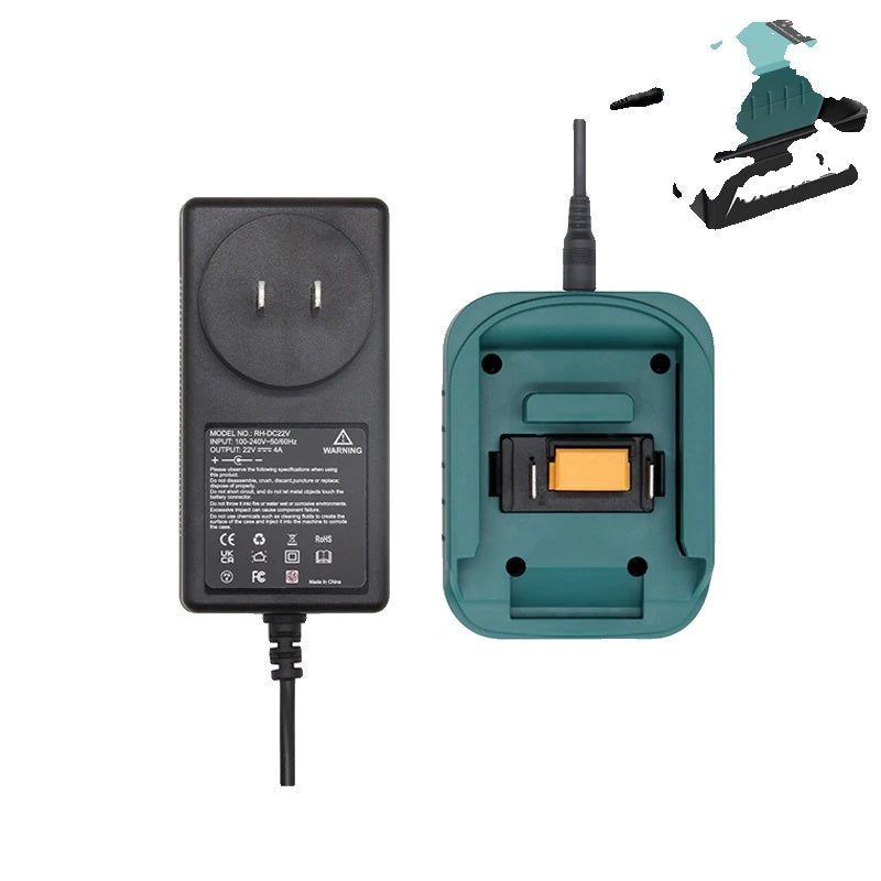 Adapter voor elektrisch wiel, compatibel met MAKITA 18V BL1830 BL1840 BL1850 BL1860 batterijen, eenvoudig te gebruiken en draagbaar.