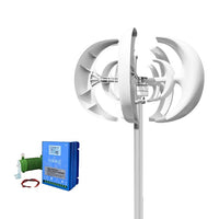 Vertical Wind Turbine, For House, RV, Boat use, 6kWh/Day Output, 3000W