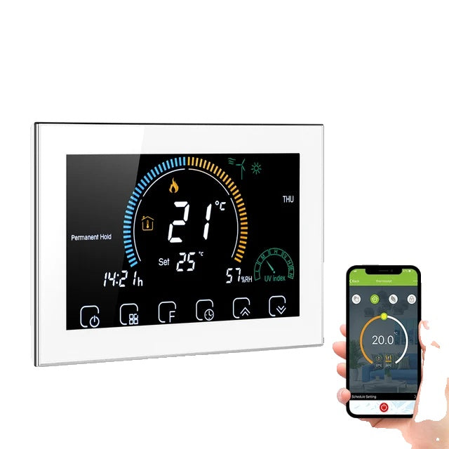 Smart Thermostat, WiFi Connectivity, Voice Control