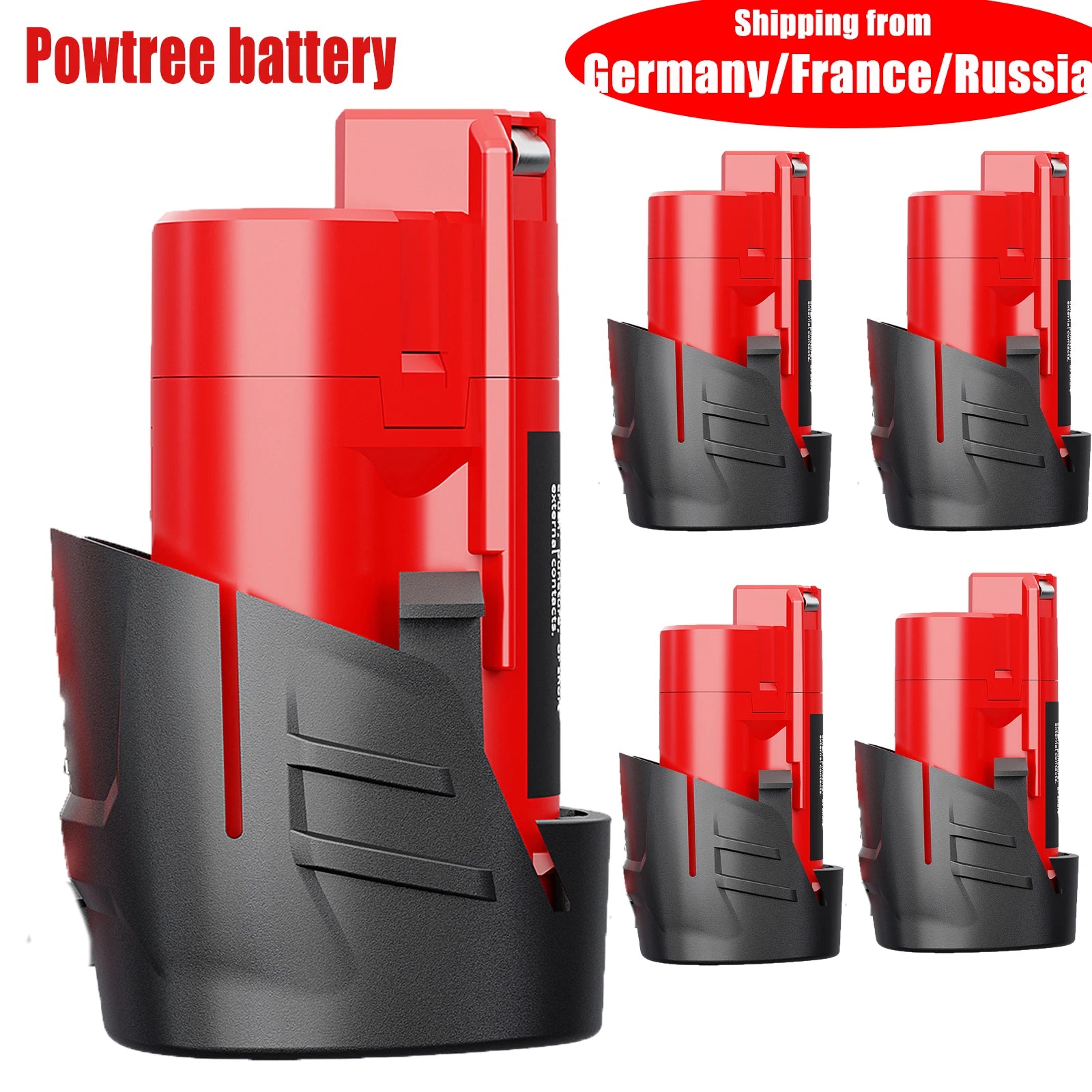 Milwaukee M12 XC Battery, 30Ah Capacity, Rechargeable