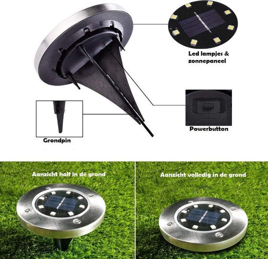1+1 GRATIS | GroundLumina - Wasserdichte LED-Untergrundlampen für den Außenbereich [Letzter Tag Rabatt] 2