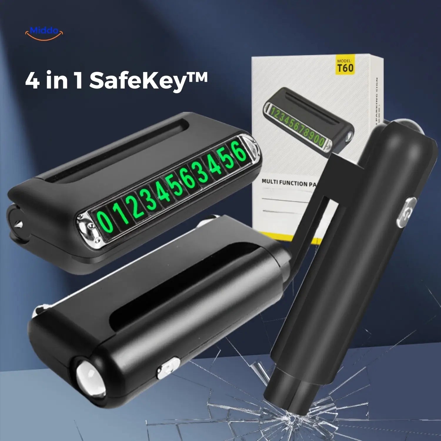 1+1 GRATIS | LifeSaver - 4-in-1-Sicherheitswerkzeug mit Windschutzscheibenbrecher und Gurtschneider [Letzter Tag Rabatt] 6