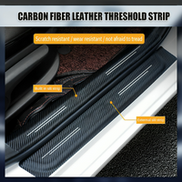 1+1 GRATIS | StepGrip - Carbonfaser-Türschutzaufkleber 7