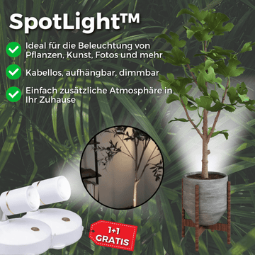 1+1  GRATIS | SpotLight - Kabelloser LED-Strahler [Letzter Tag Rabatt] 0
