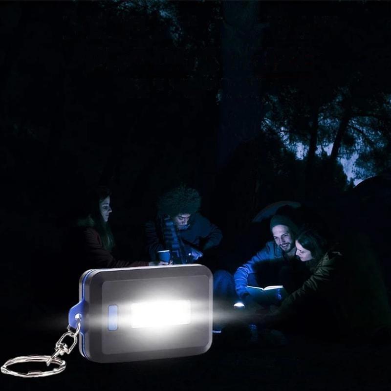 2+2 GRATIS | KeyBeam - Mini-LED-Taschenlampe als Schlüsselanhänger [Letzter Tag Rabatt] 0