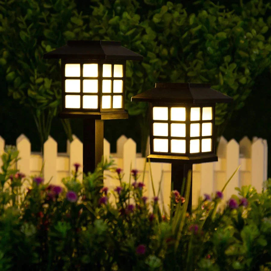 2+2 GRATIS | LuminaQuad - Solar LED Gartenlampe [Letzter Tag Rabatt] 1