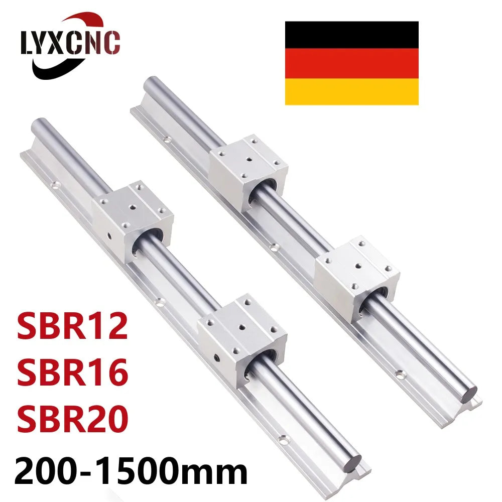 Linear Rail, Multiple Length Options, CNC Part Block