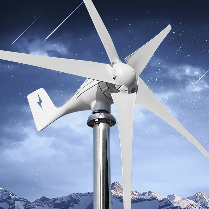 Wind Turbine Generator, 3000W Power Output, Free MPPT Controller