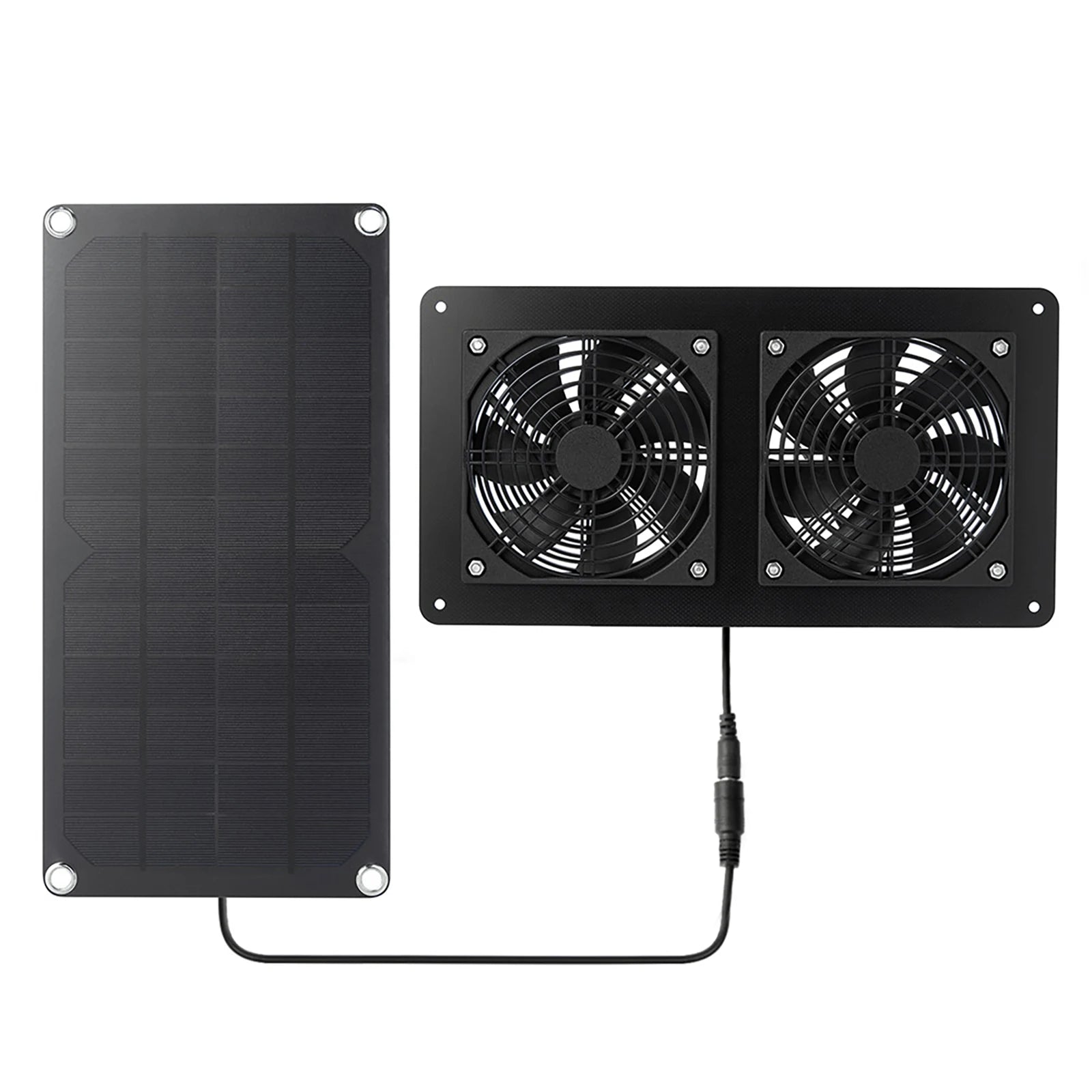 Solar Panel Exhaust Fan, 30W Power, Waterproof