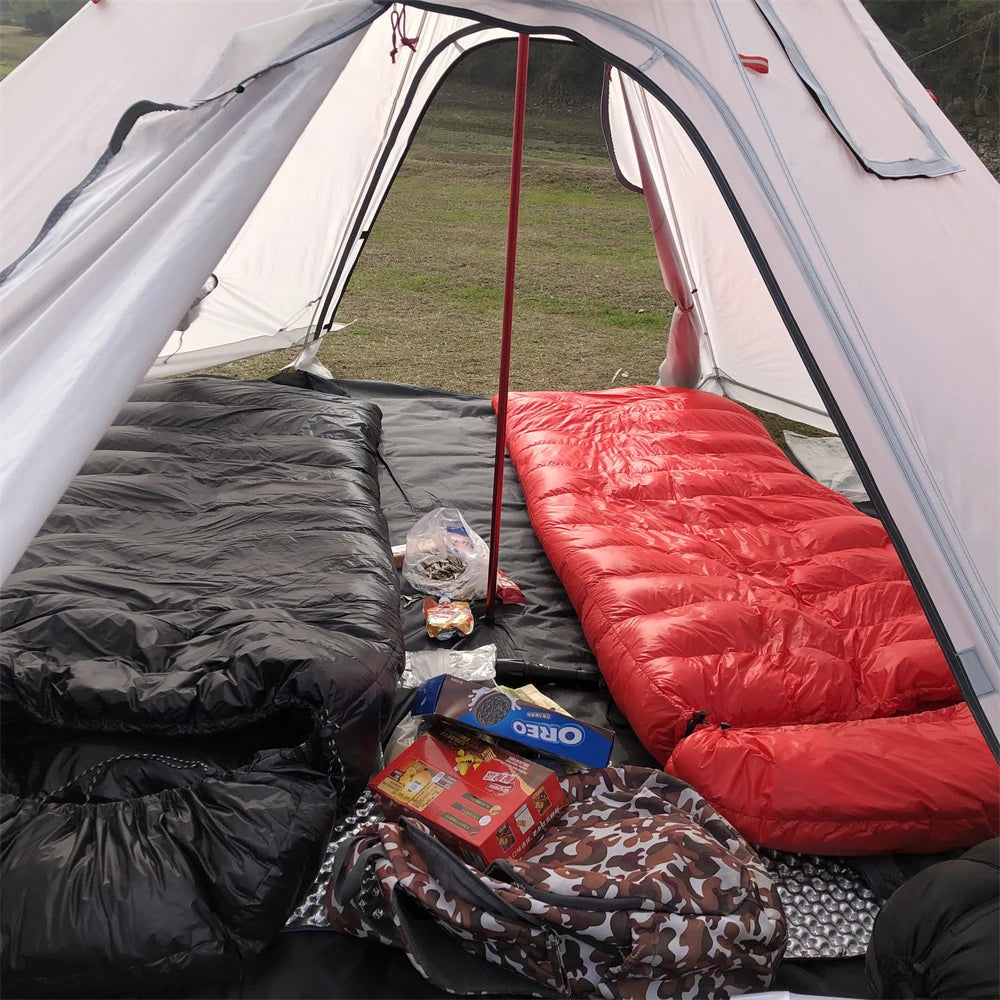 Camping Teepee Telt, Vandtæt, Ovnåbning