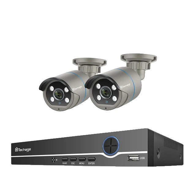 POE Security Camera System, 8CH, 4MP