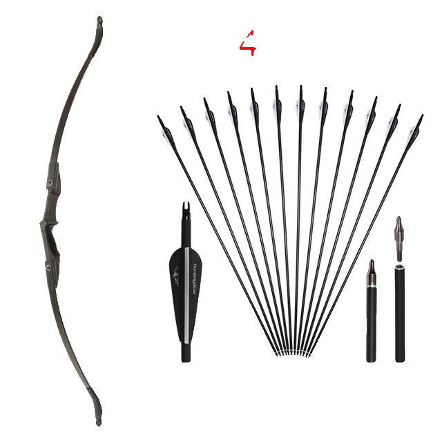 Recurve Bue og Pile Sæt, Højre Hånd & Venstre Hånd, Skyde- og Jagtspil
