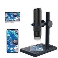 Wireless Digital Microscope, Adjustable Magnification, 5 Inch Screen