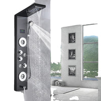 Shower Faucet, LED Temperature Screen, Massage System